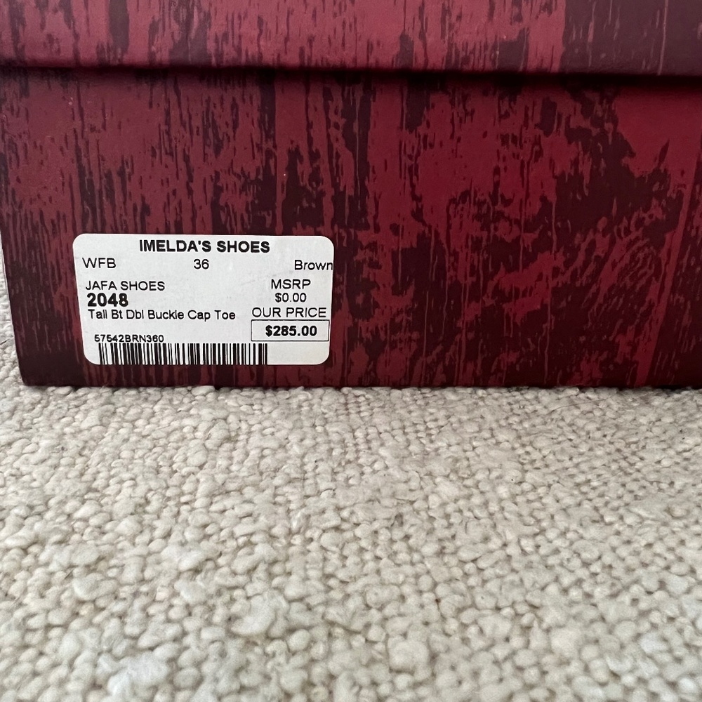 JAFA brand leather boots